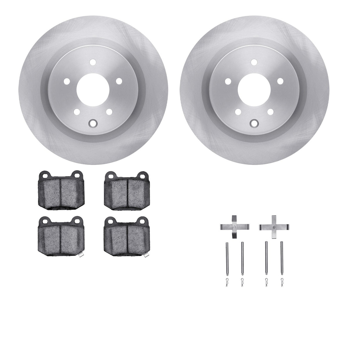 Dynamic Friction Company Disc Brake Kit 6512-68053