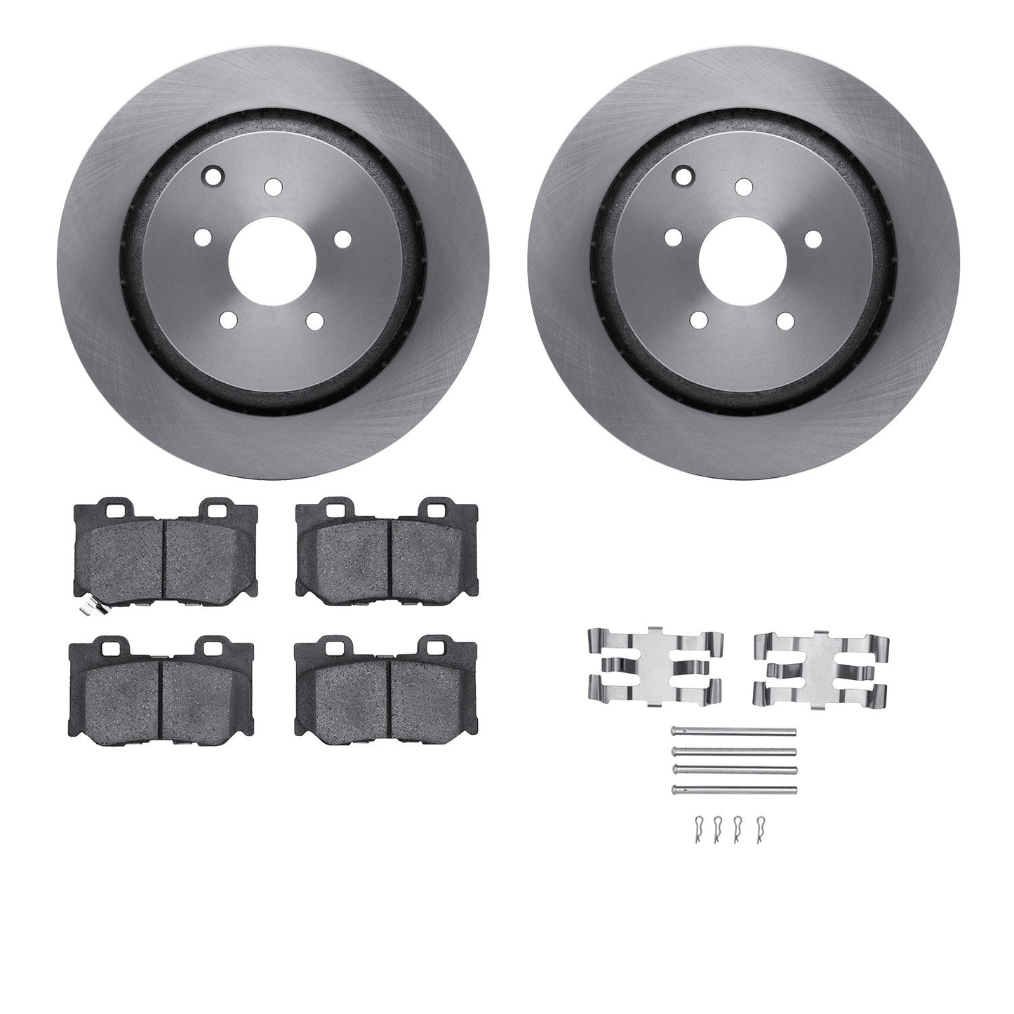 Dynamic Friction Company Disc Brake Kit 6512-68074