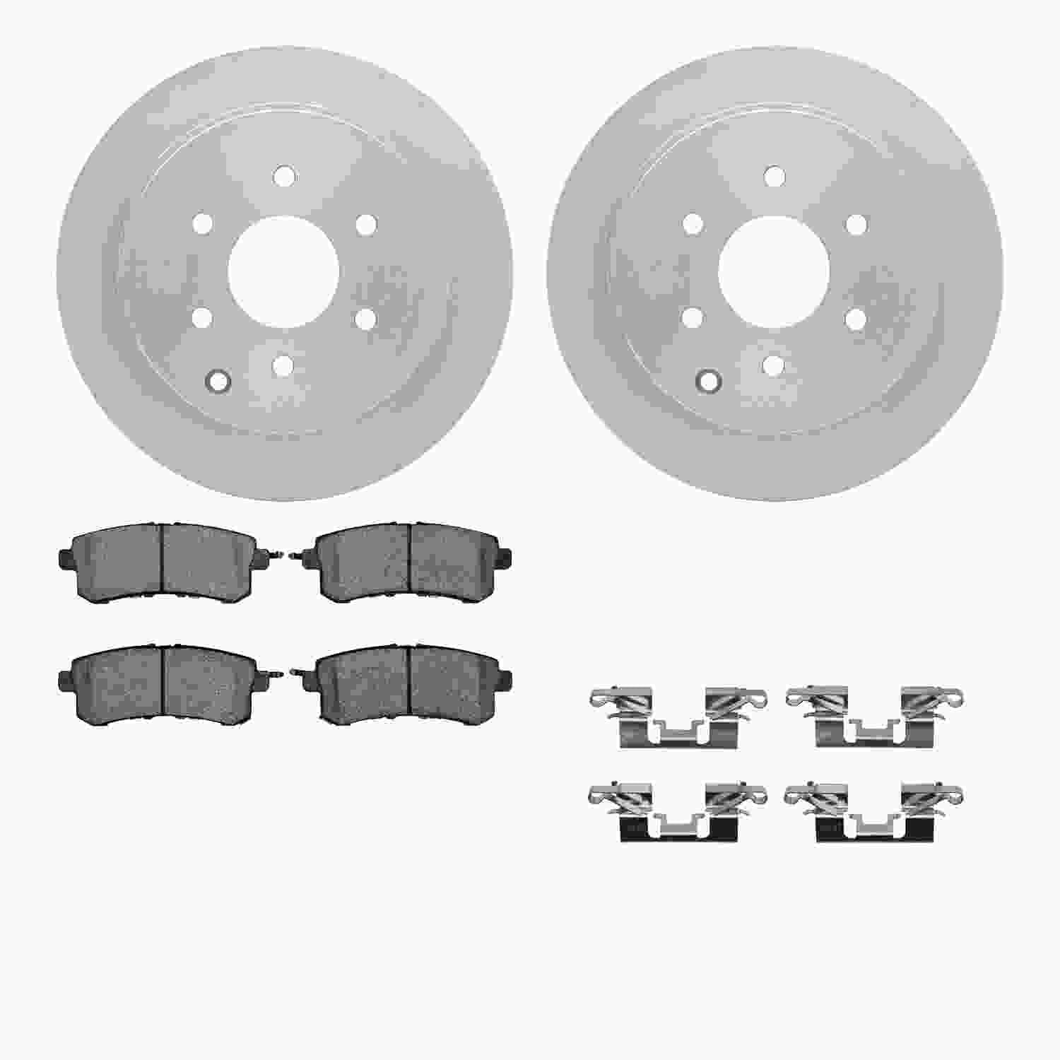 Dynamic Friction Company Disc Brake Kit 6512-68080