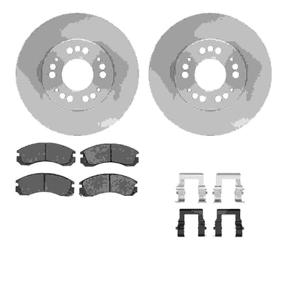 Dynamic Friction Company Disc Brake Kit 6512-72110