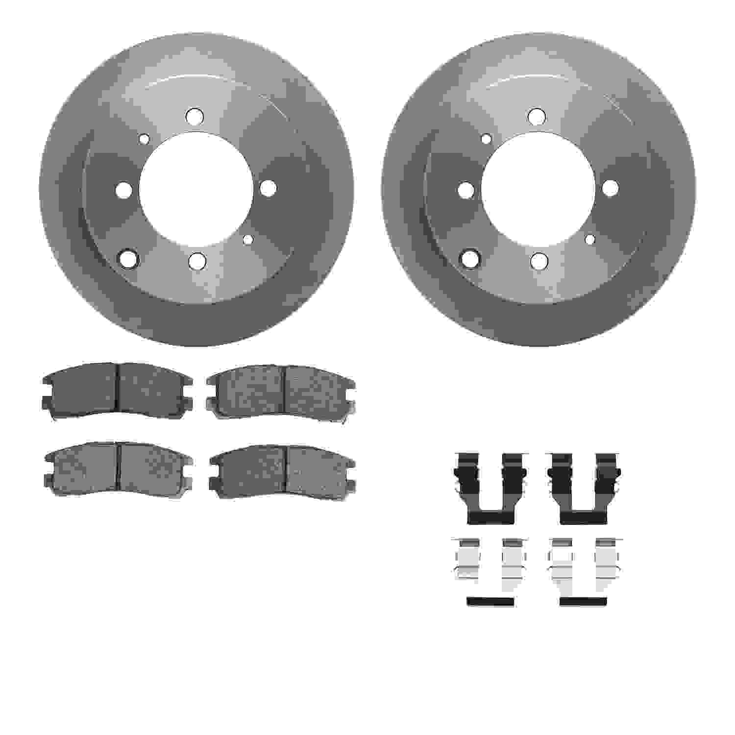 Dynamic Friction Company Disc Brake Kit 6512-72131