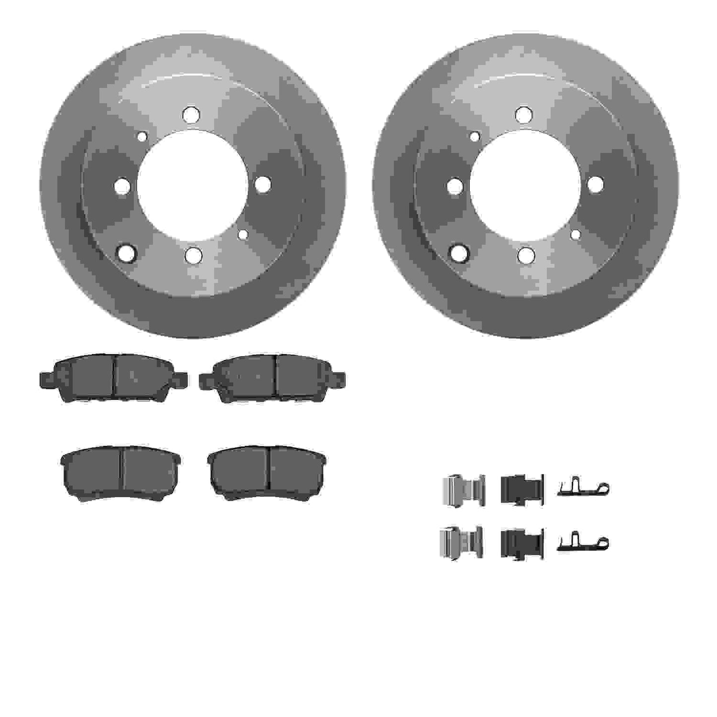 Dynamic Friction Company Disc Brake Kit 6512-72132