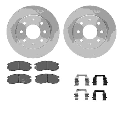 Dynamic Friction Company Disc Brake Kit 6512-72140