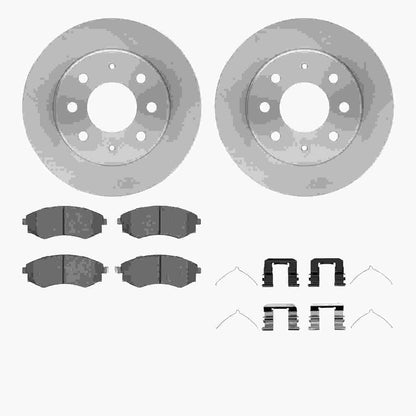 Dynamic Friction Company Disc Brake Kit 6512-72143