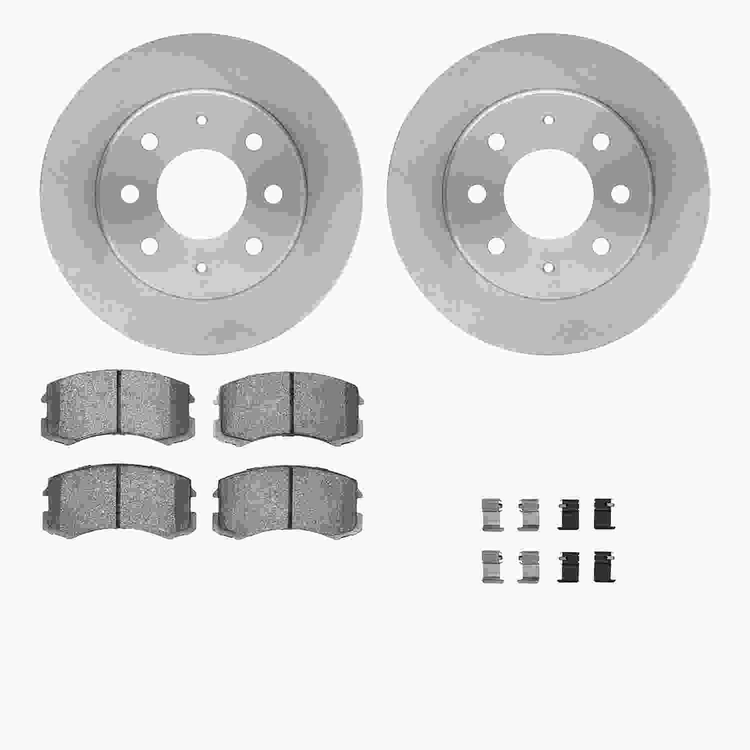 Dynamic Friction Company Disc Brake Kit 6512-72146