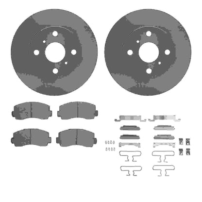 Dynamic Friction Company Disc Brake Kit 6512-72184