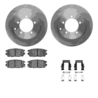Dynamic Friction Company Disc Brake Kit 6512-72191