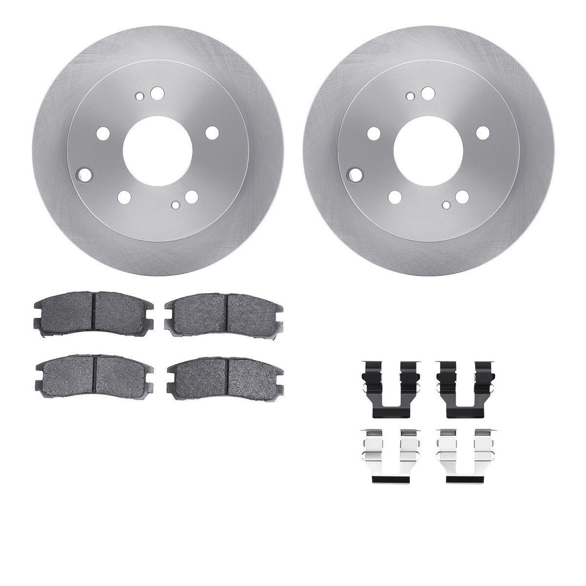 Dynamic Friction Company Disc Brake Kit 6512-72233