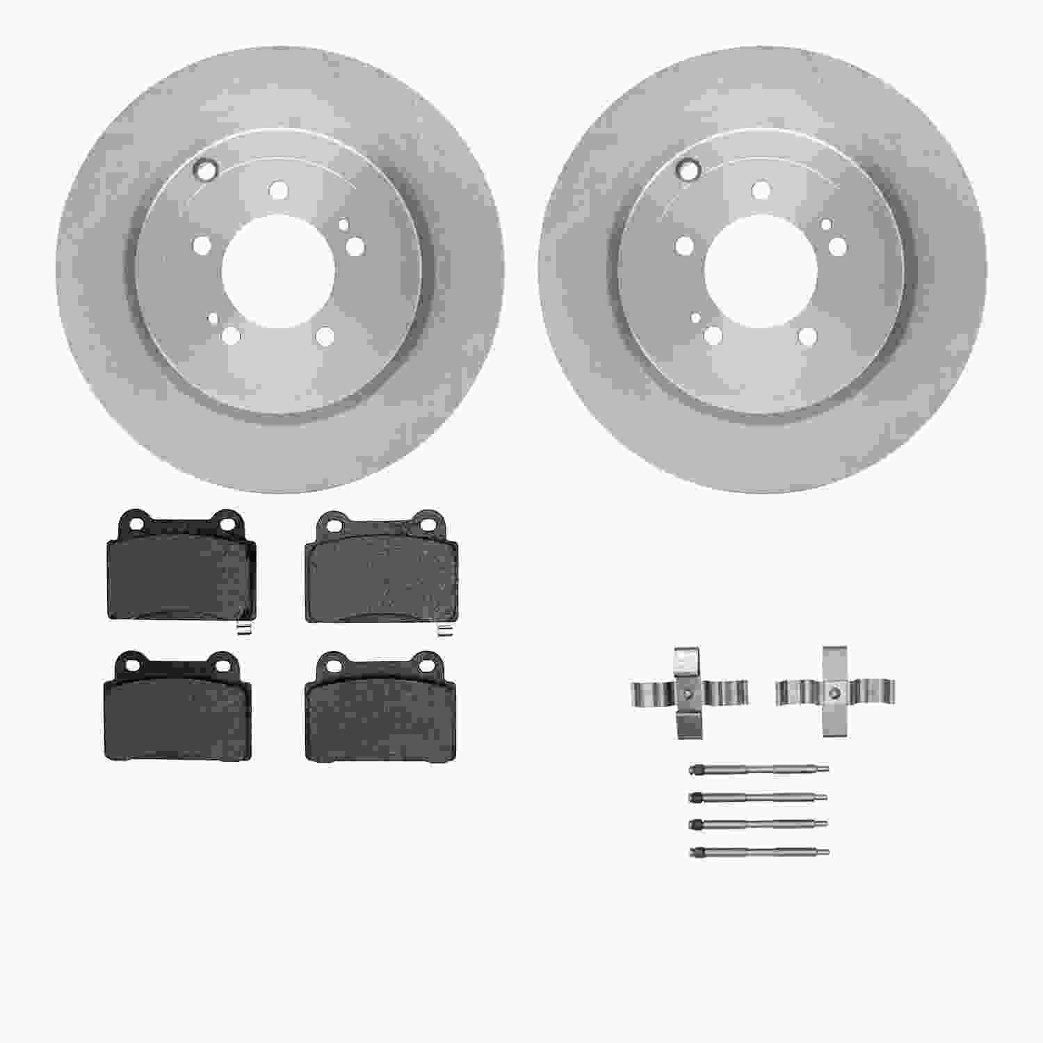 Dynamic Friction Company Disc Brake Kit 6512-72245