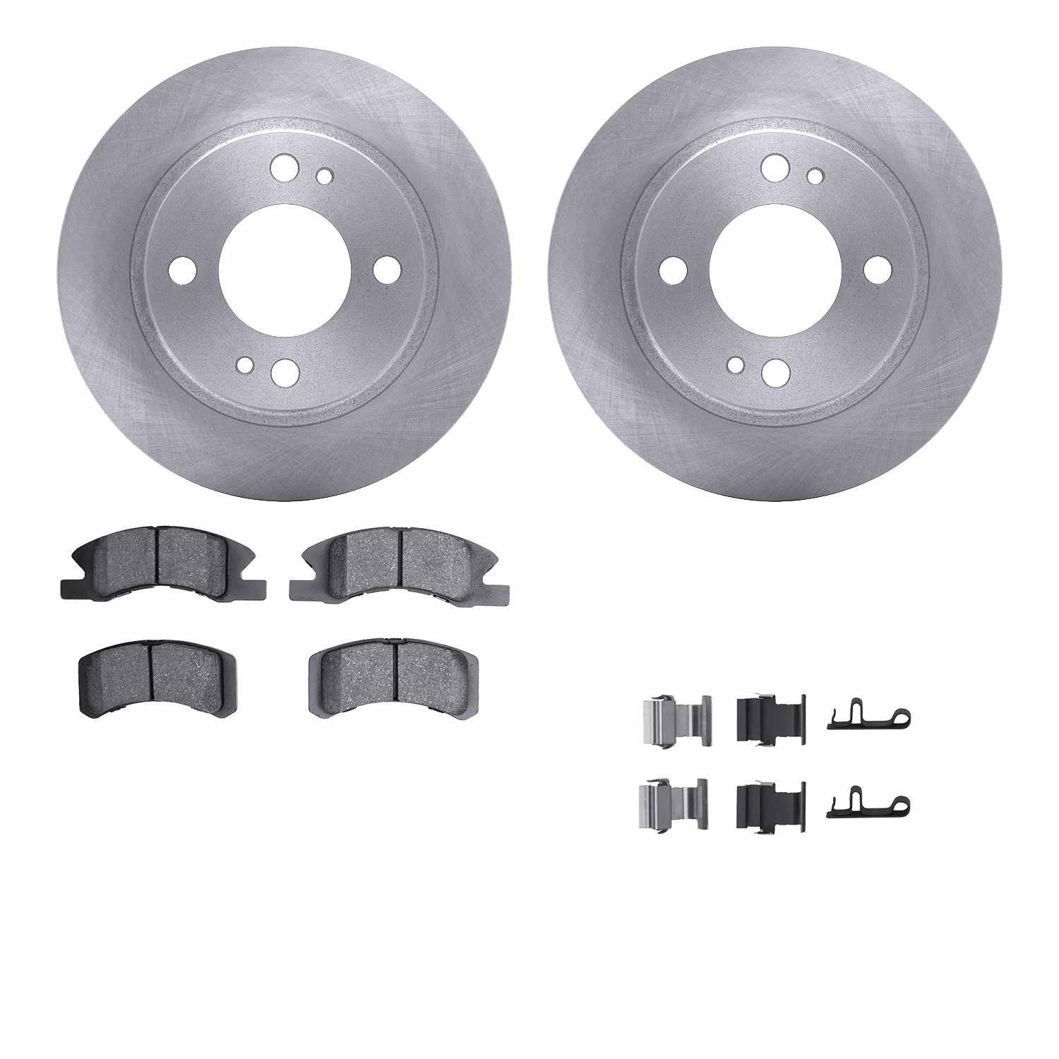 Dynamic Friction Company Disc Brake Kit 6512-72260