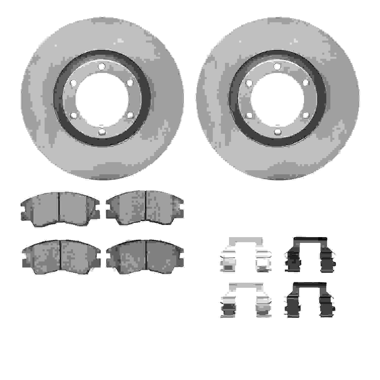 Dynamic Friction Company Disc Brake Kit 6512-72275