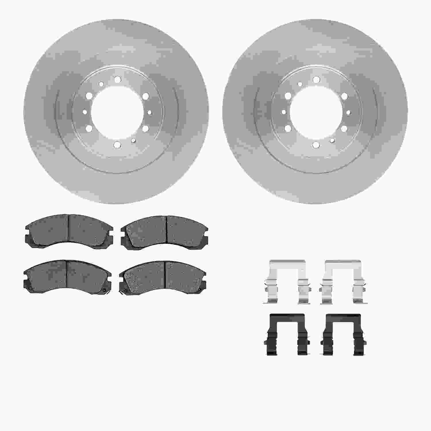 Dynamic Friction Company Disc Brake Kit 6512-72284