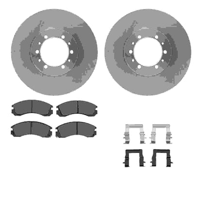 Dynamic Friction Company Disc Brake Kit 6512-72287