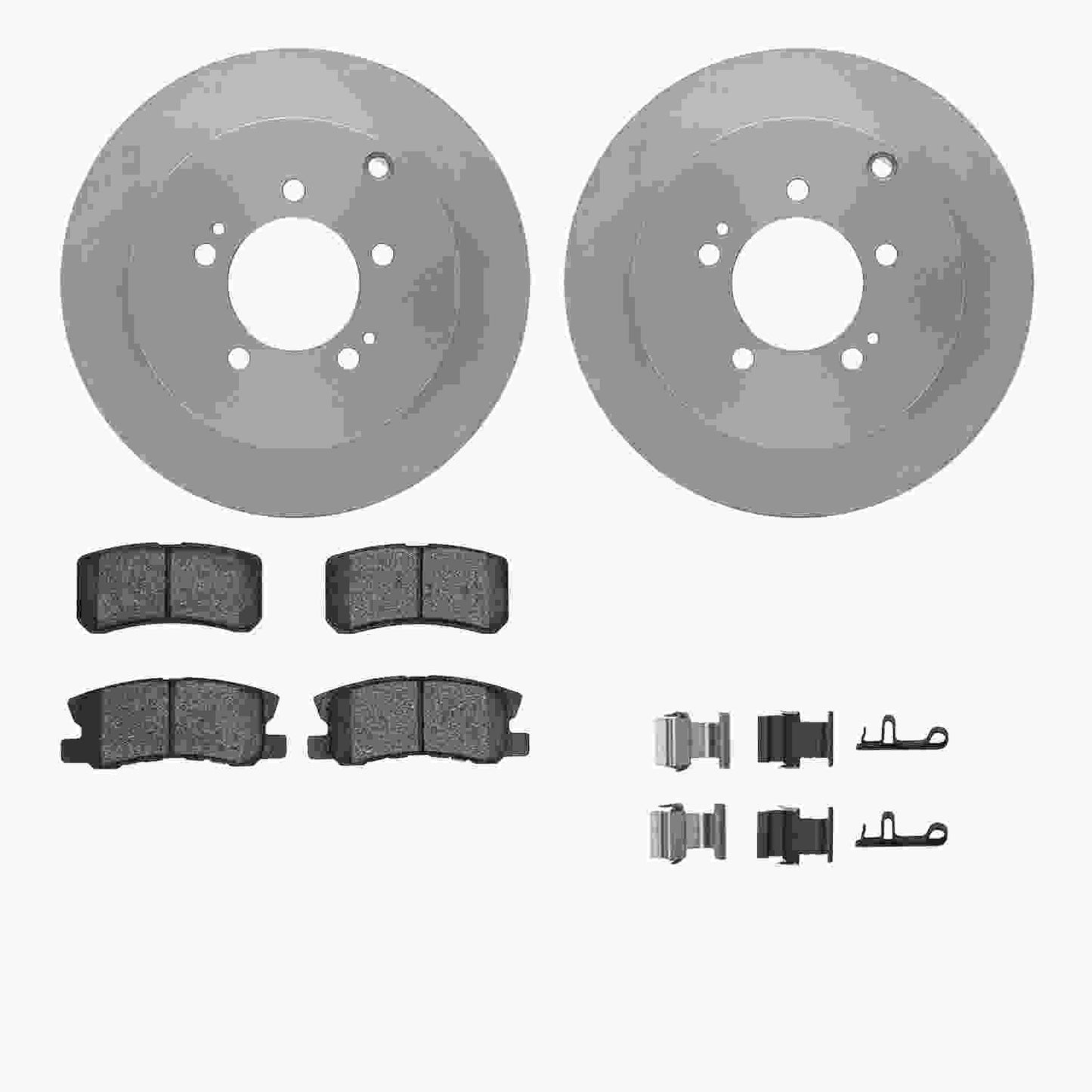 Dynamic Friction Company Disc Brake Kit 6512-72305