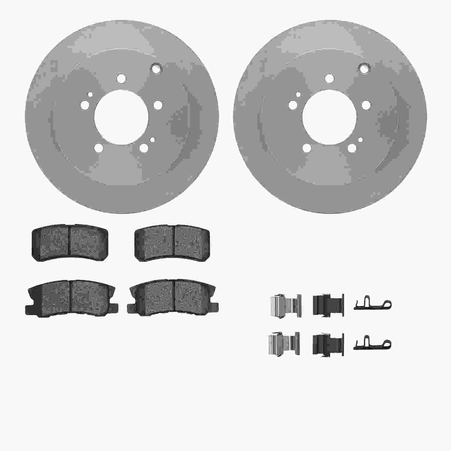 Dynamic Friction Company Disc Brake Kit 6512-72305