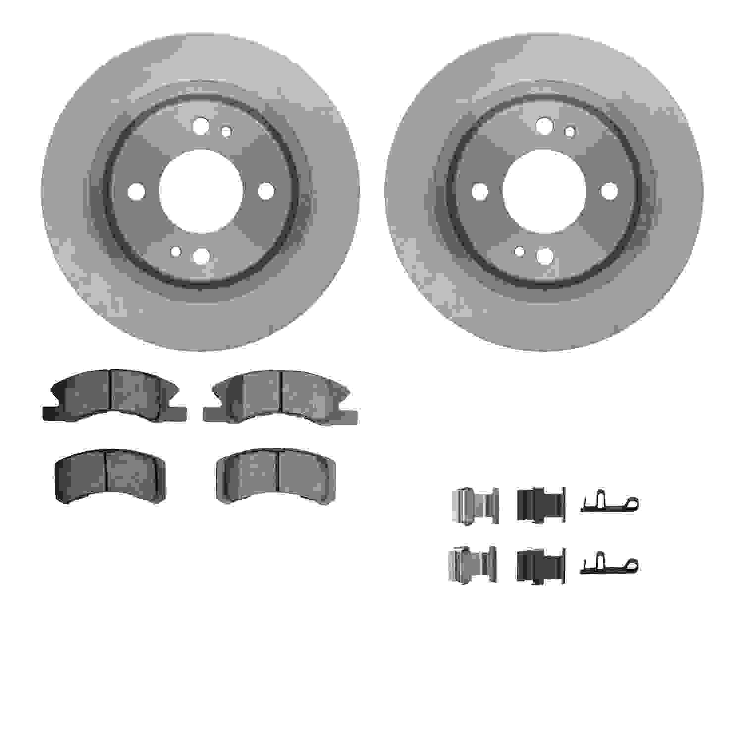 Dynamic Friction Company Disc Brake Kit 6512-72323