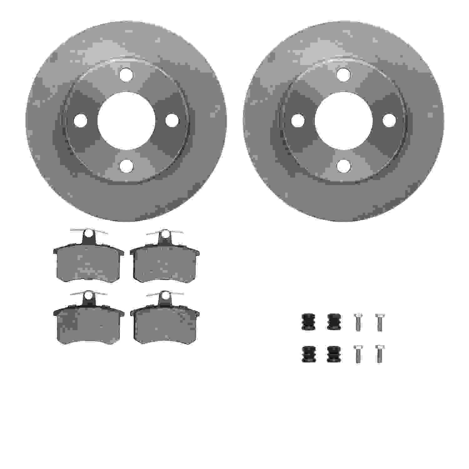 Dynamic Friction Company Disc Brake Kit 6512-73124