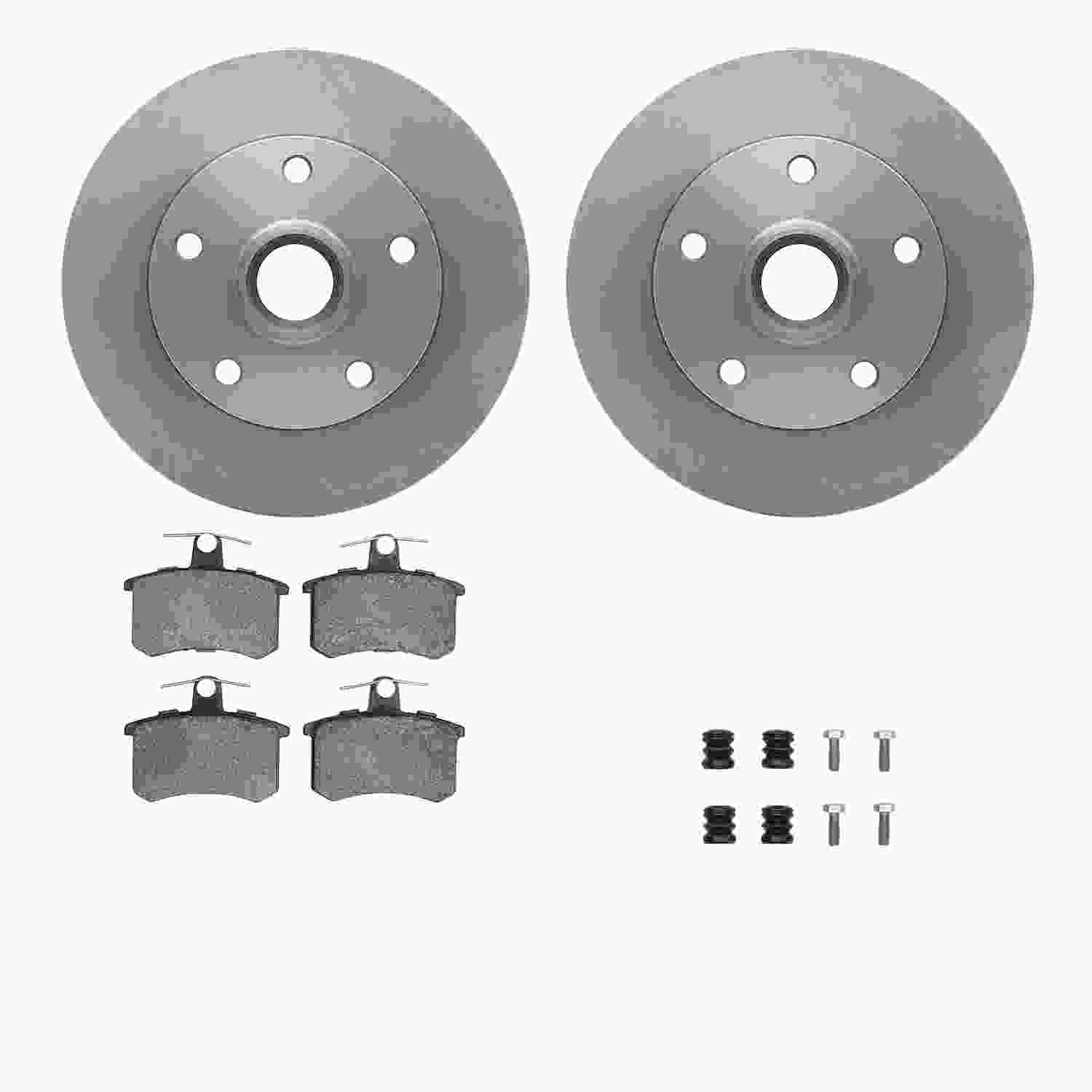 Dynamic Friction Company Disc Brake Kit 6512-73166