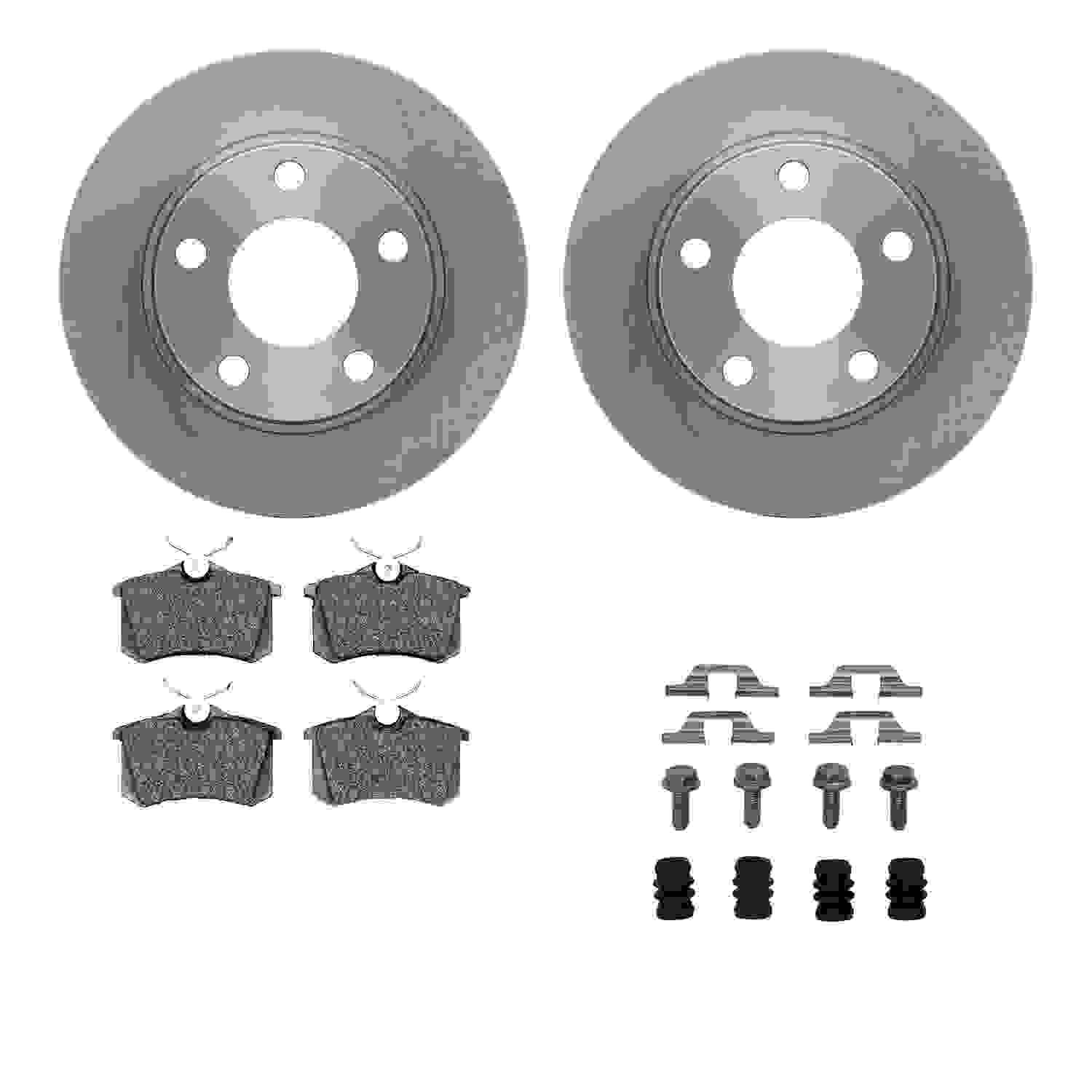 Dynamic Friction Company Disc Brake Kit 6512-73205