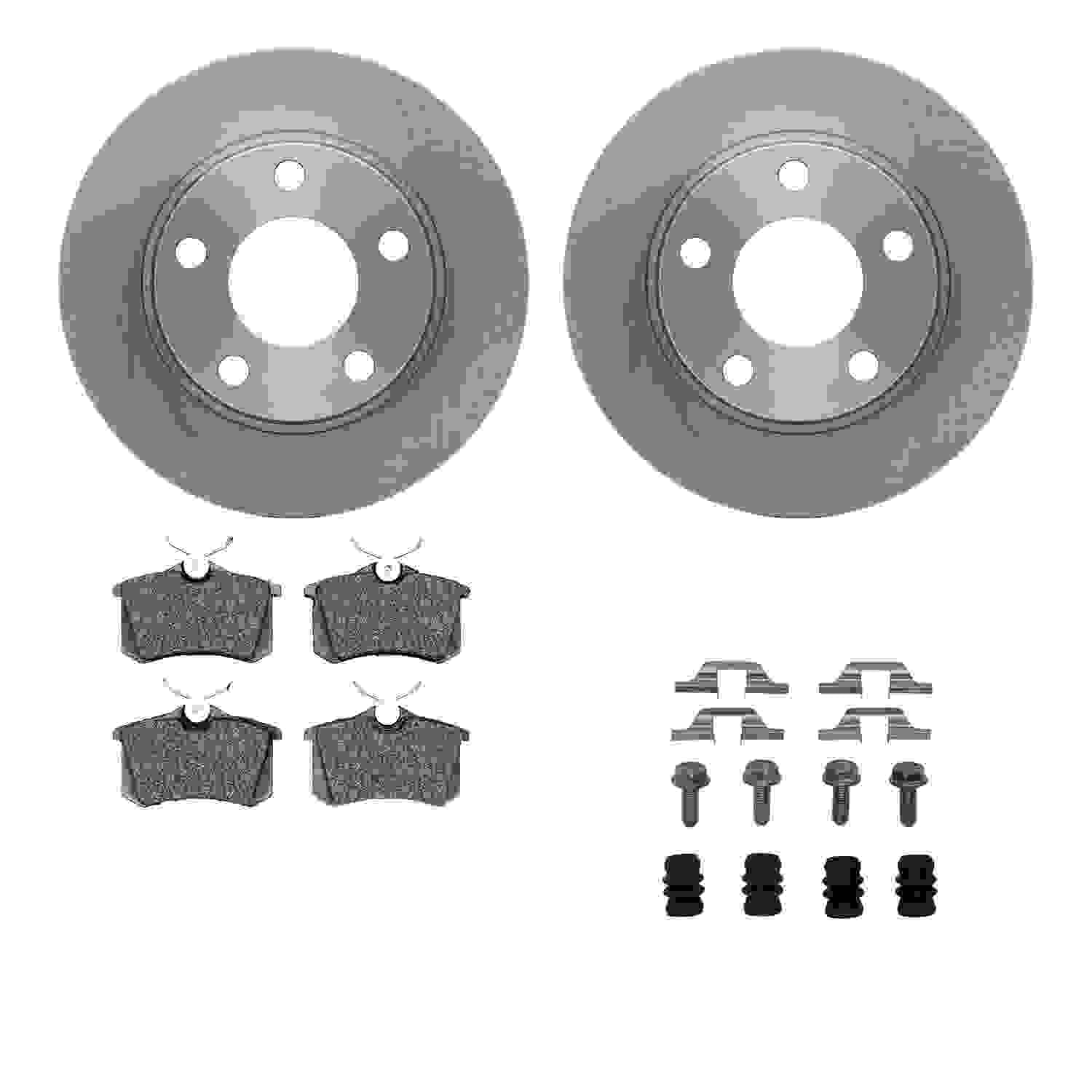 Dynamic Friction Company Disc Brake Kit 6512-73206