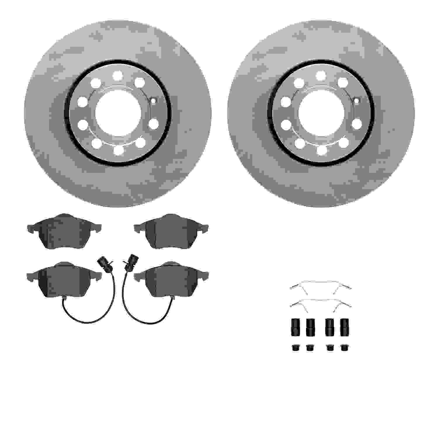 Dynamic Friction Company Disc Brake Kit 6512-73279