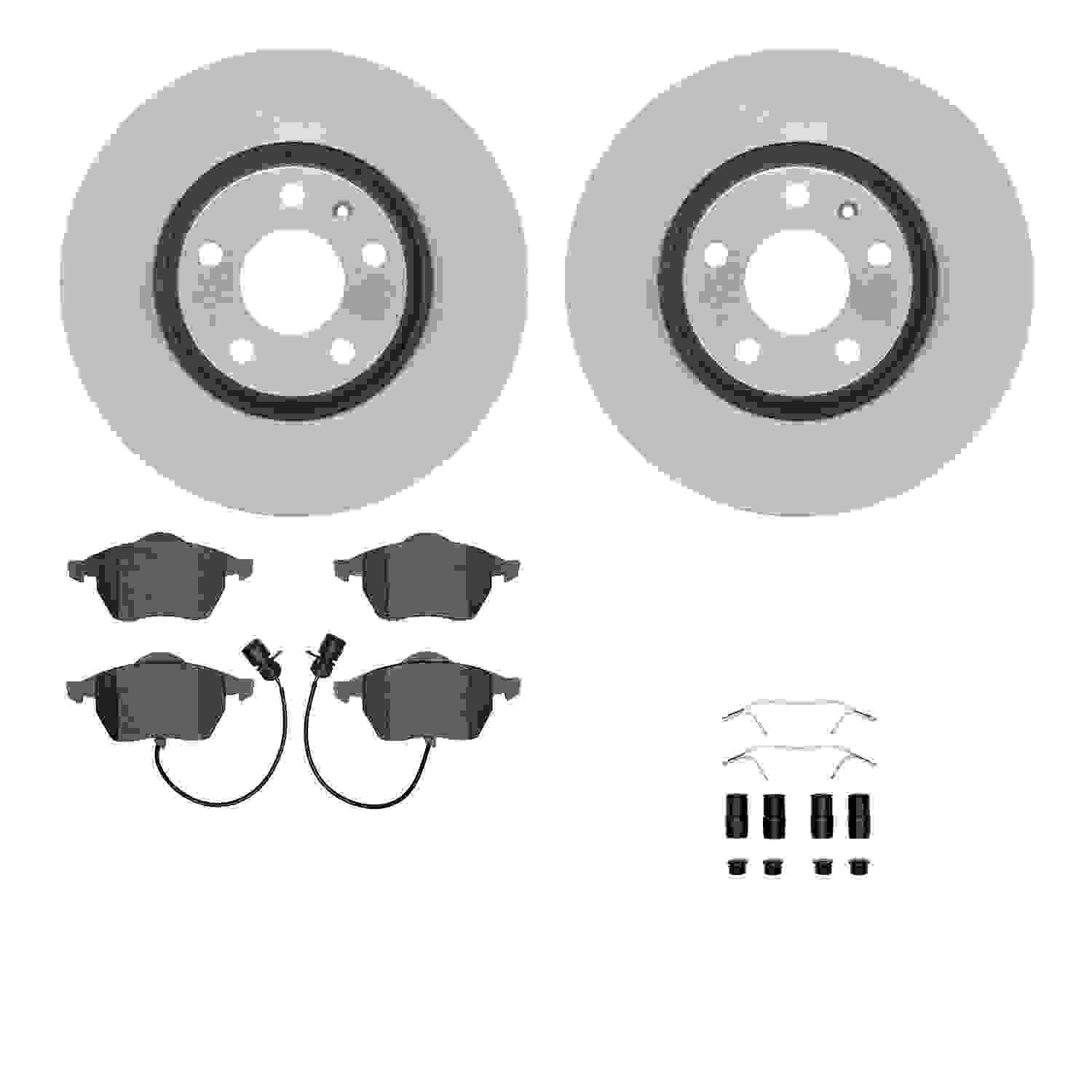 Dynamic Friction Company Disc Brake Kit 6512-73300