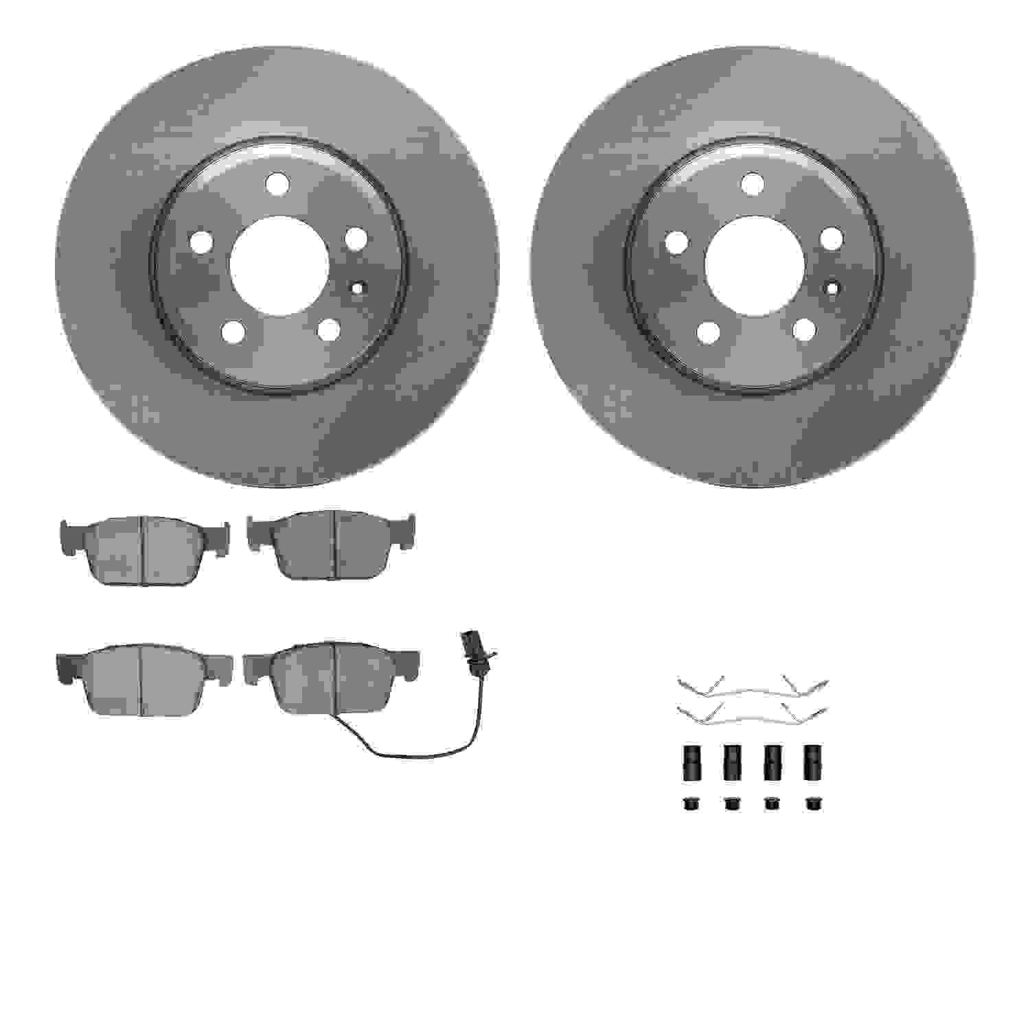 Dynamic Friction Company Disc Brake Kit 6512-73458