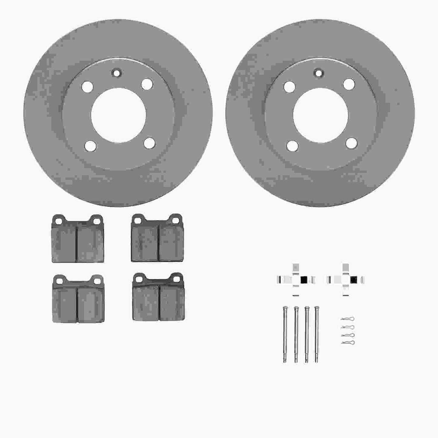 Dynamic Friction Company Disc Brake Kit 6512-74076