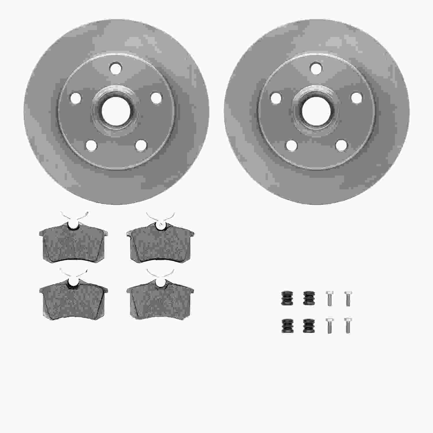 Dynamic Friction Company Disc Brake Kit 6512-74173