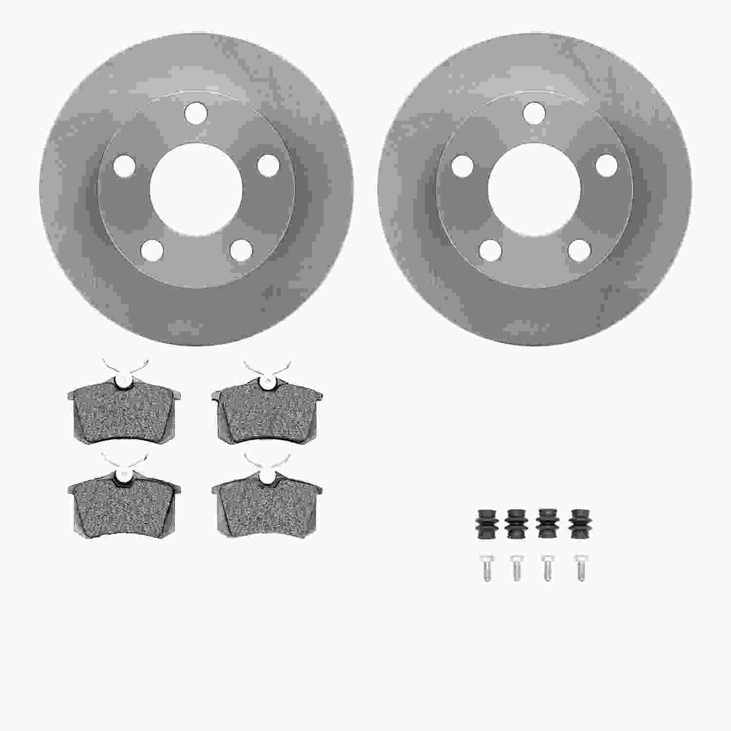 Dynamic Friction Company Disc Brake Kit 6512-74181