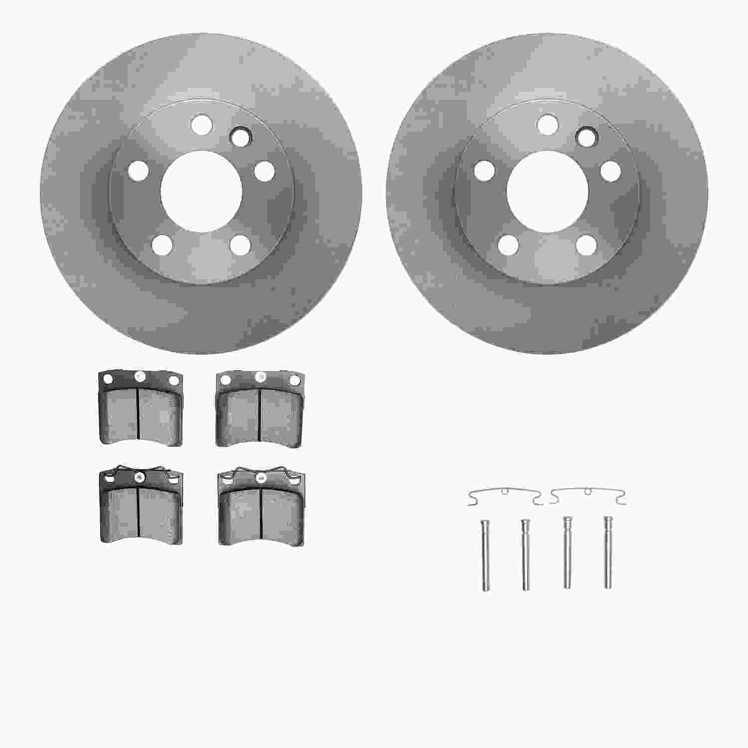 Dynamic Friction Company Disc Brake Kit 6512-74237