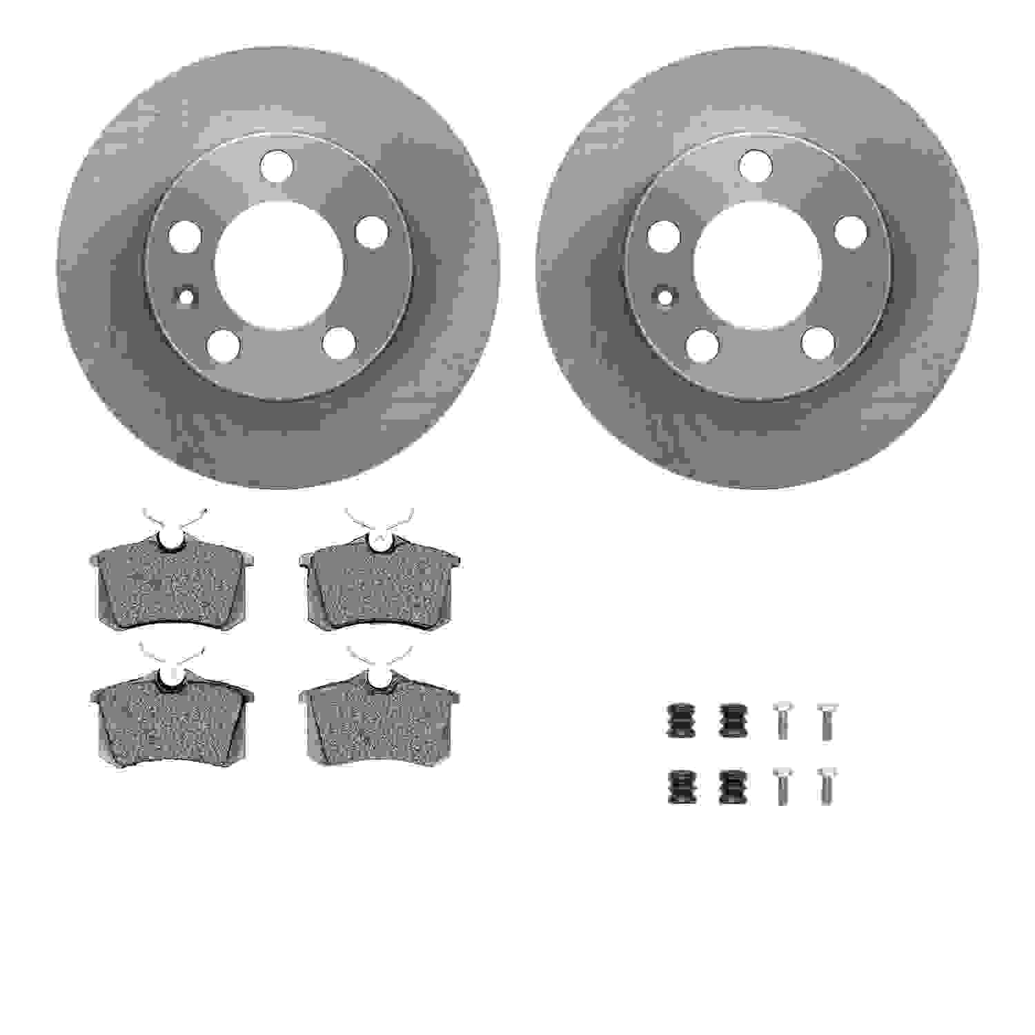 Dynamic Friction Company Disc Brake Kit 6512-74241