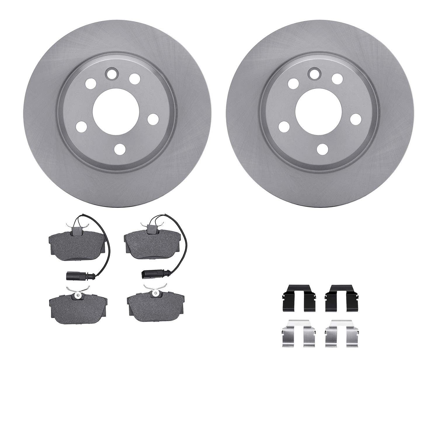 Dynamic Friction Company Disc Brake Kit 6512-74258