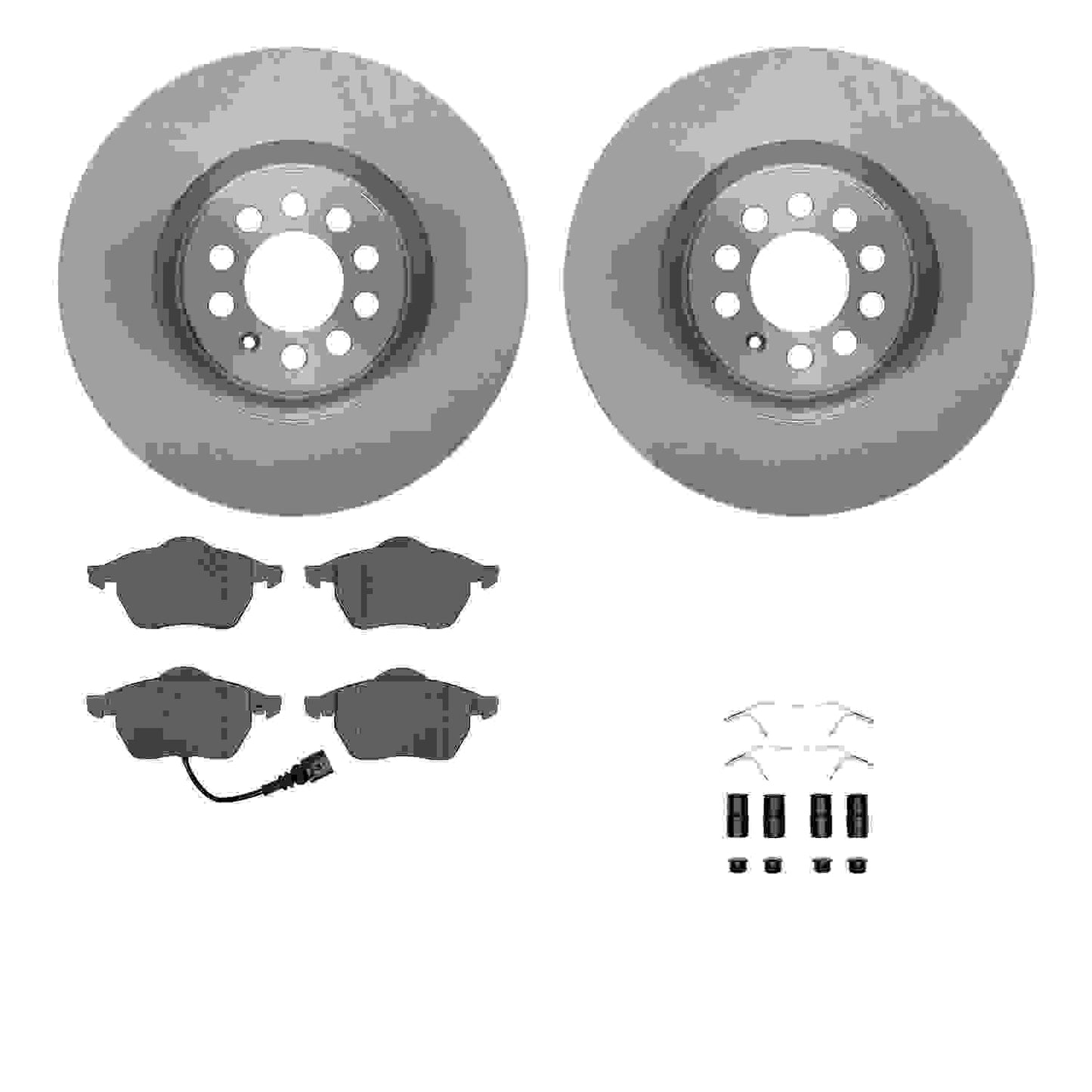 Dynamic Friction Company Disc Brake Kit 6512-74283