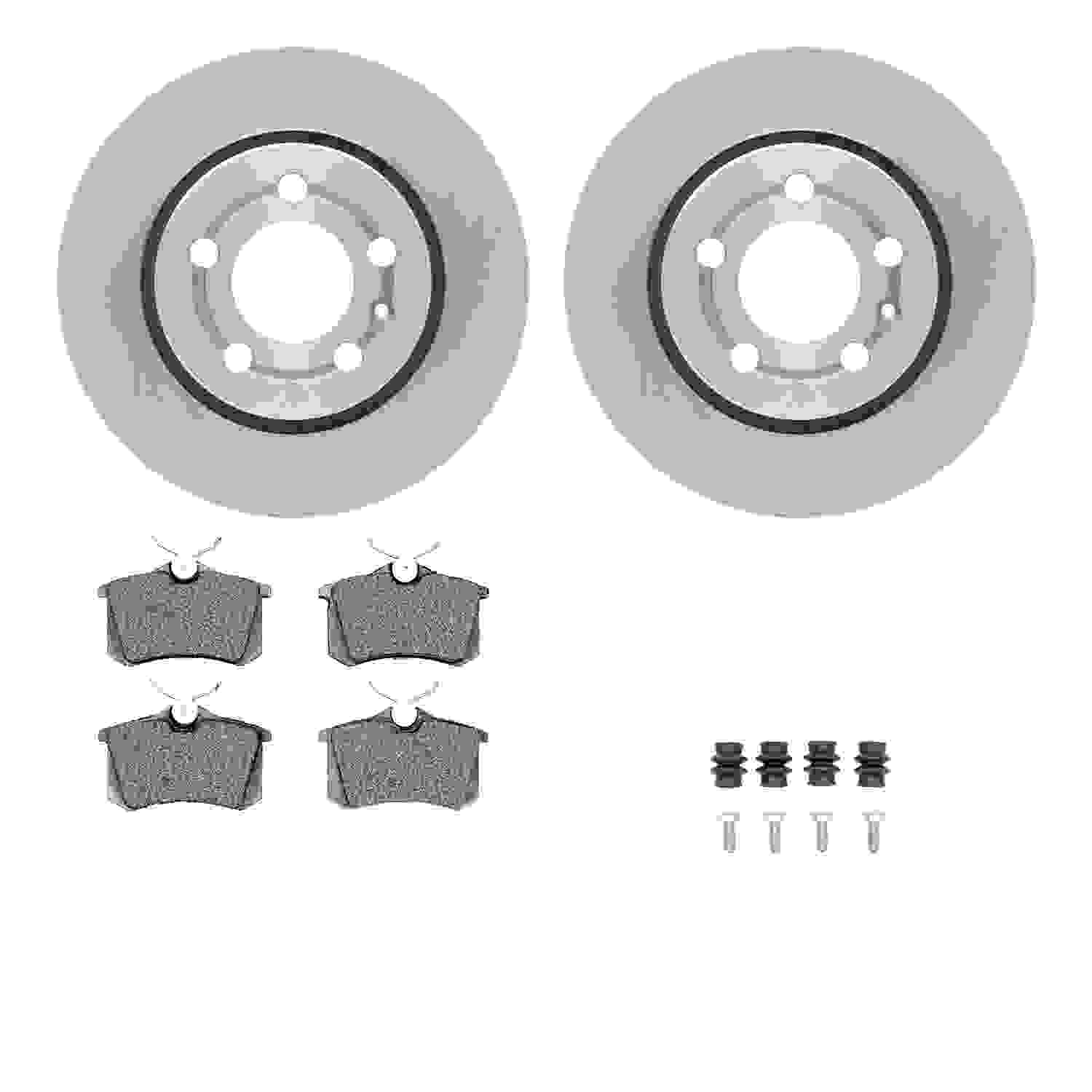 Dynamic Friction Company Disc Brake Kit 6512-74290