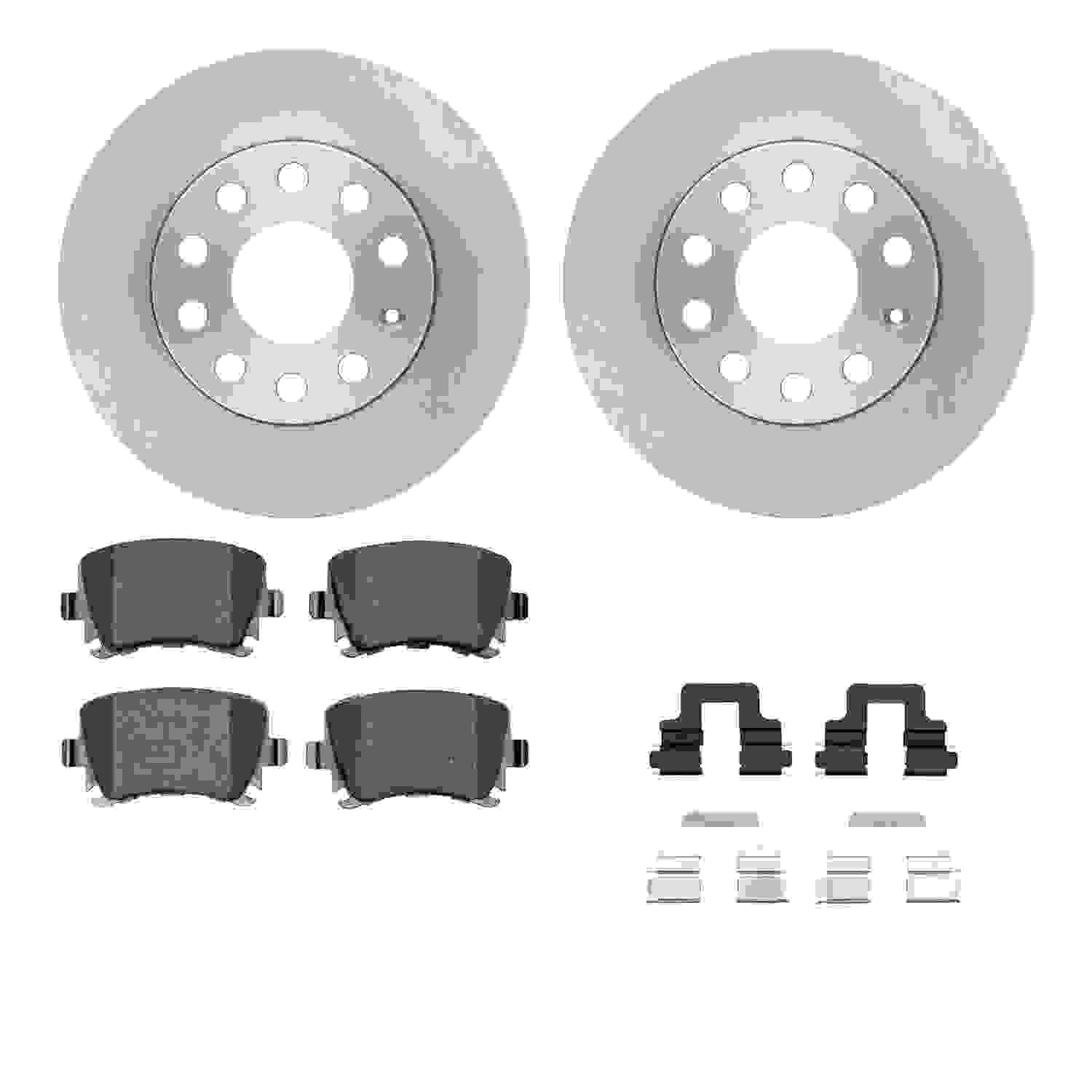 Dynamic Friction Company Disc Brake Kit 6512-74310