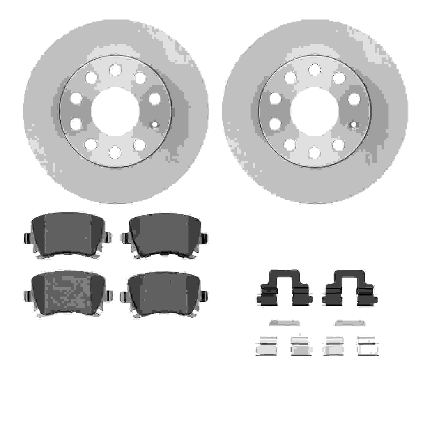 Dynamic Friction Company Disc Brake Kit 6512-74311