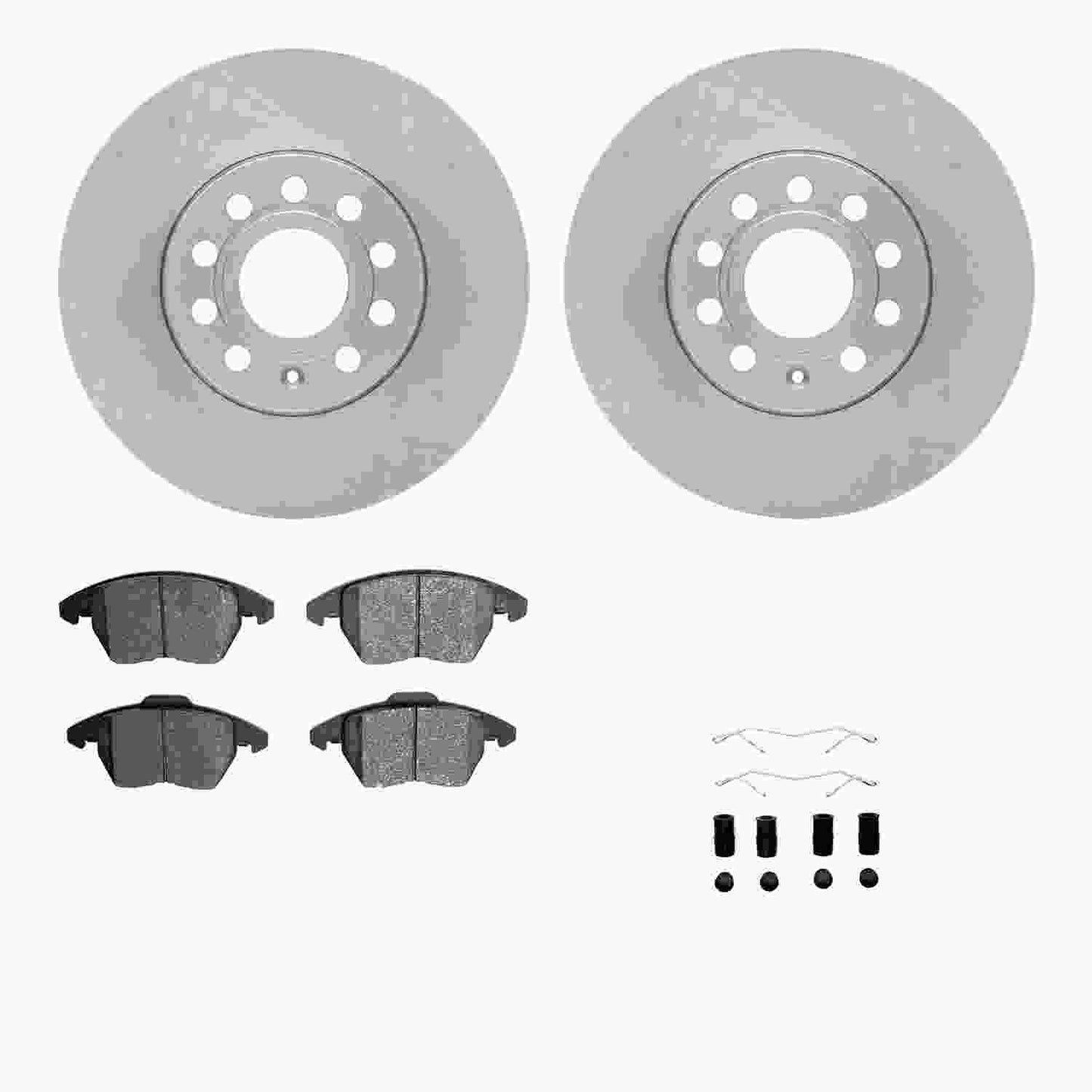 Dynamic Friction Company Disc Brake Kit 6512-74316