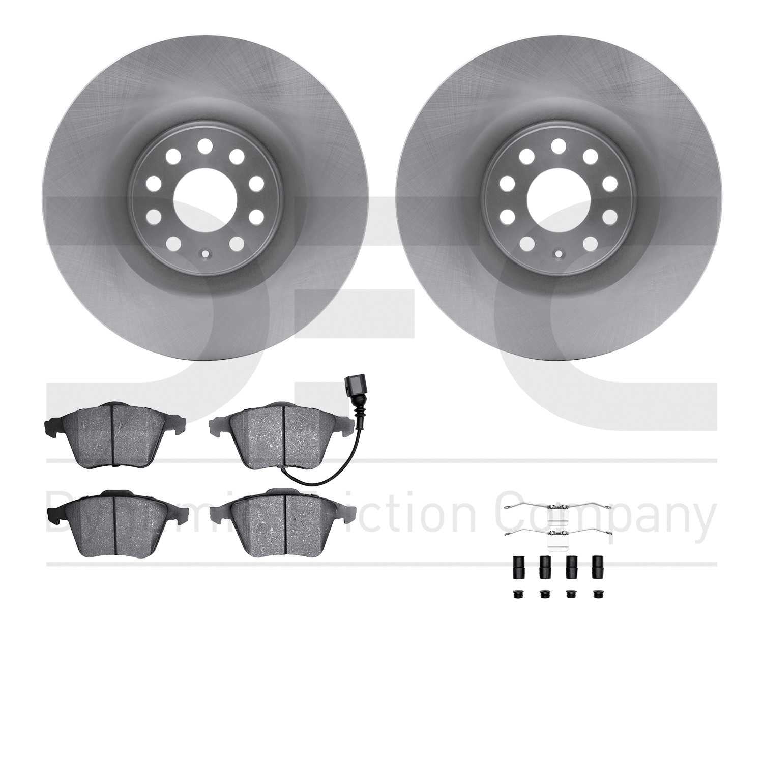 Dynamic Friction Company Disc Brake Kit 6512-74325