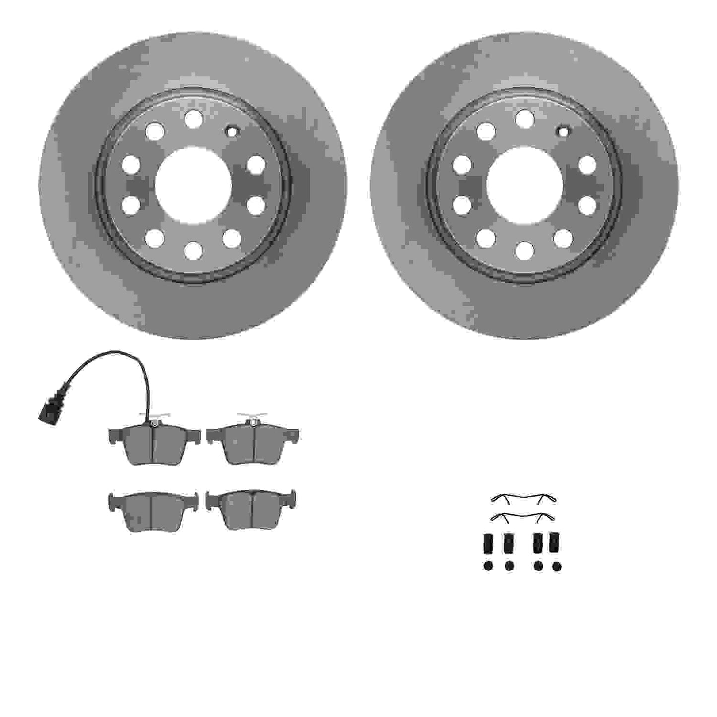 Dynamic Friction Company Disc Brake Kit 6512-74356
