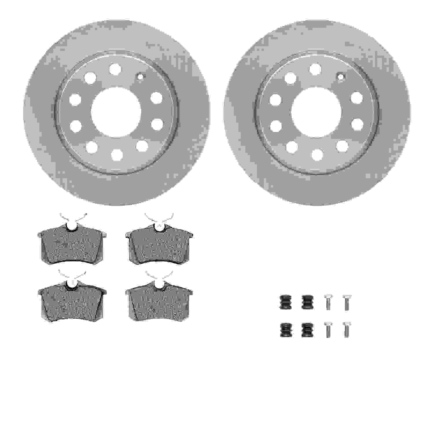 Dynamic Friction Company Disc Brake Kit 6512-74376