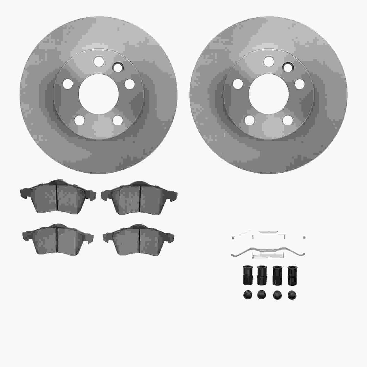 Dynamic Friction Company Disc Brake Kit 6512-74415
