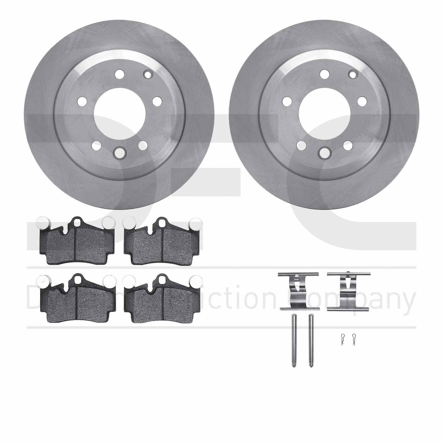 Dynamic Friction Company Disc Brake Kit 6512-74428