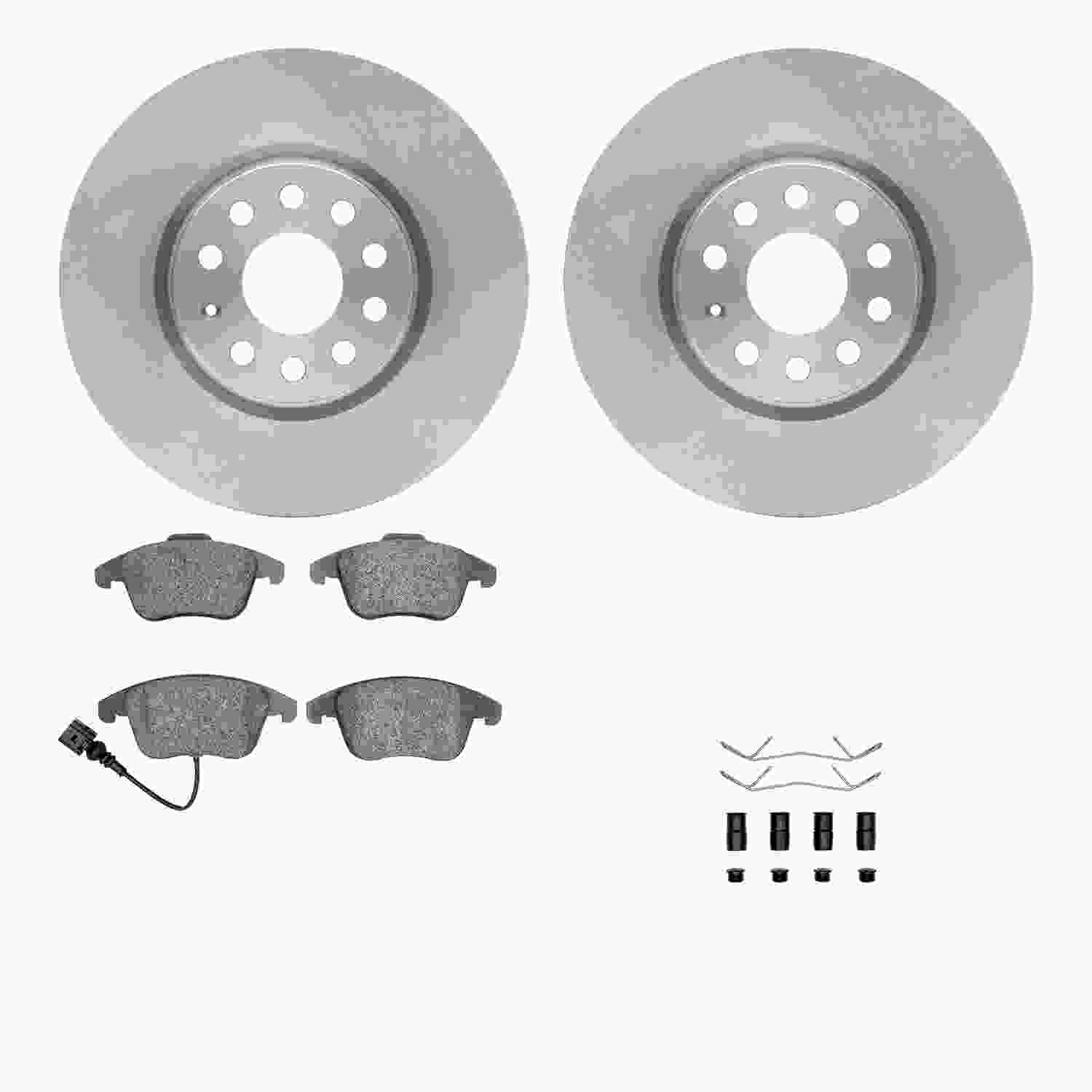 Dynamic Friction Company Disc Brake Kit 6512-74455