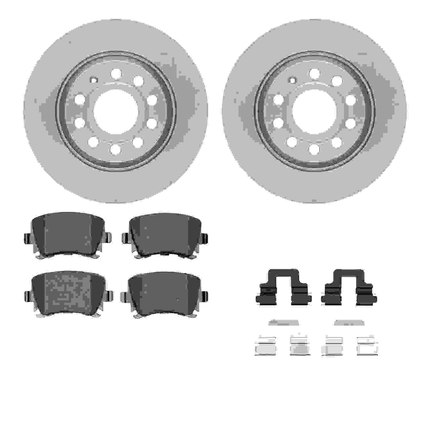 Dynamic Friction Company Disc Brake Kit 6512-74471