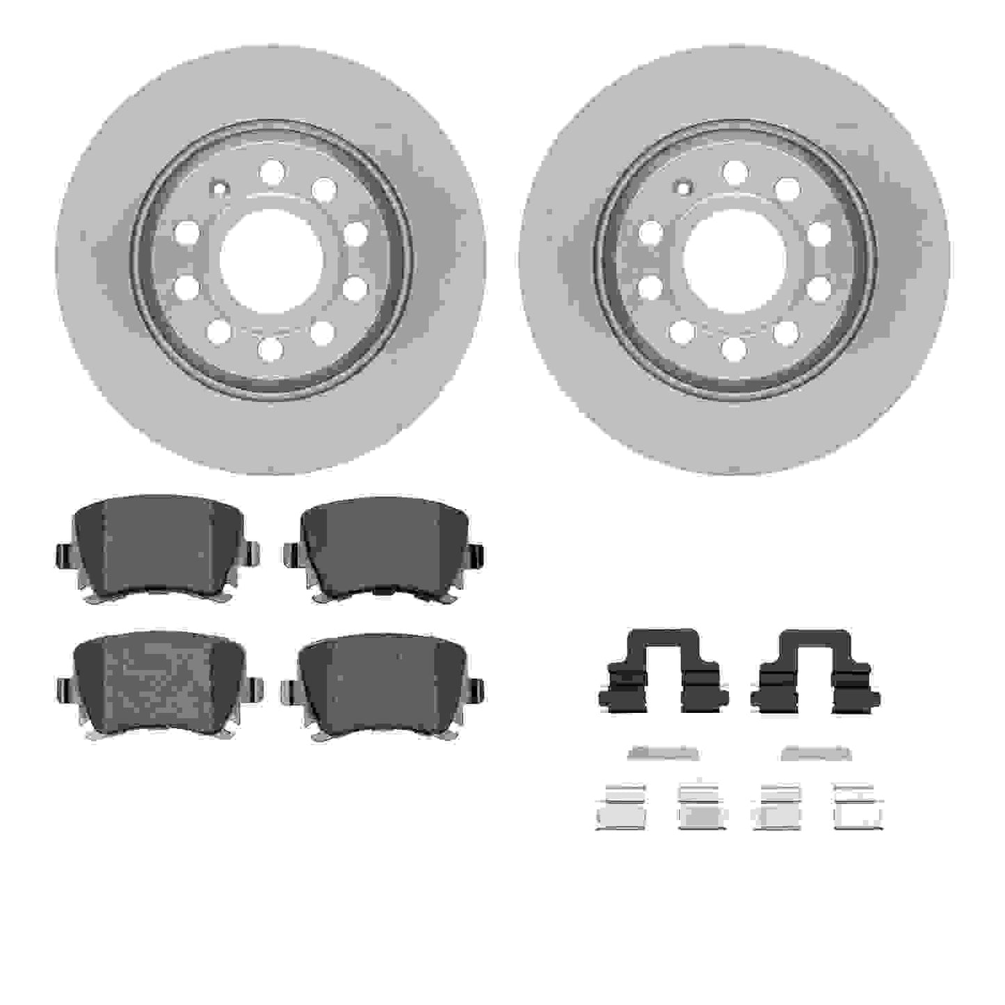 Dynamic Friction Company Disc Brake Kit 6512-74472