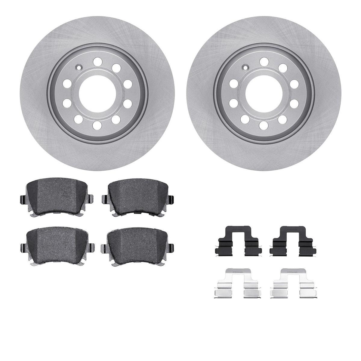 Dynamic Friction Company Disc Brake Kit 6512-74472