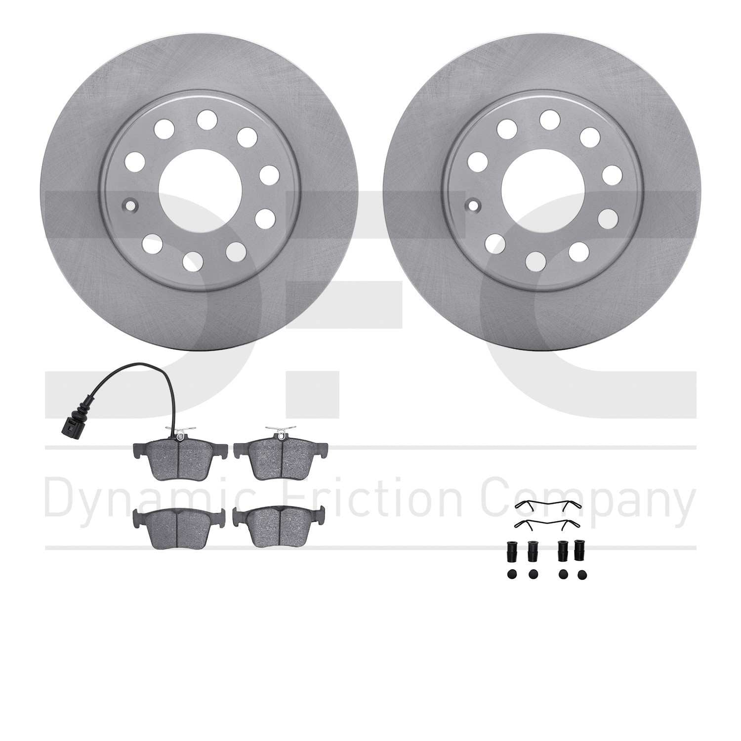 Dynamic Friction Company Disc Brake Kit 6512-74488