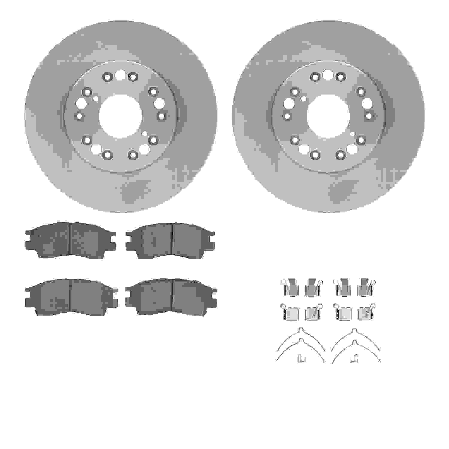 Dynamic Friction Company Disc Brake Kit 6512-75037