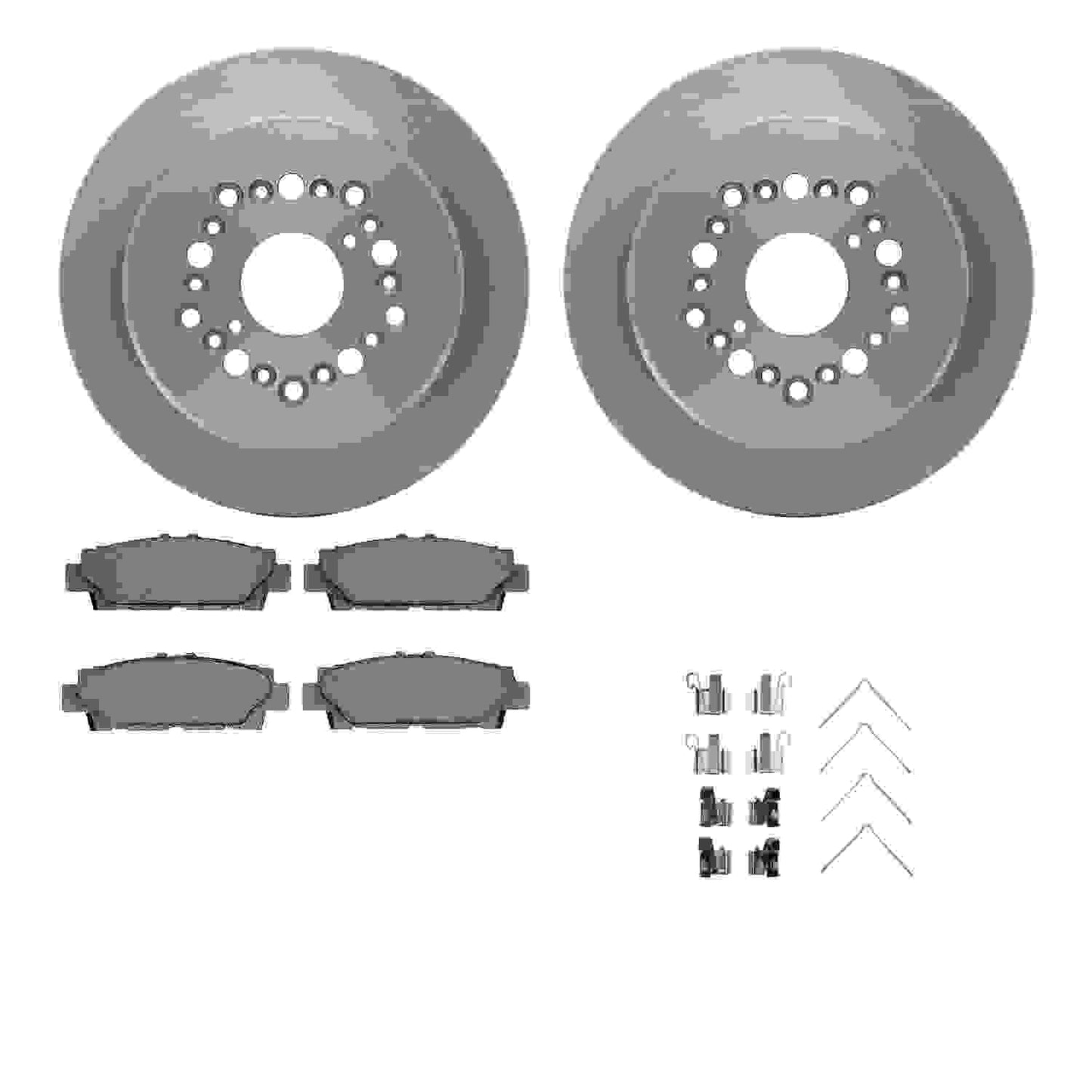 Dynamic Friction Company Disc Brake Kit 6512-75040